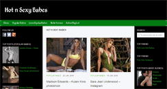 Desktop Screenshot of hotnsexybabes.com